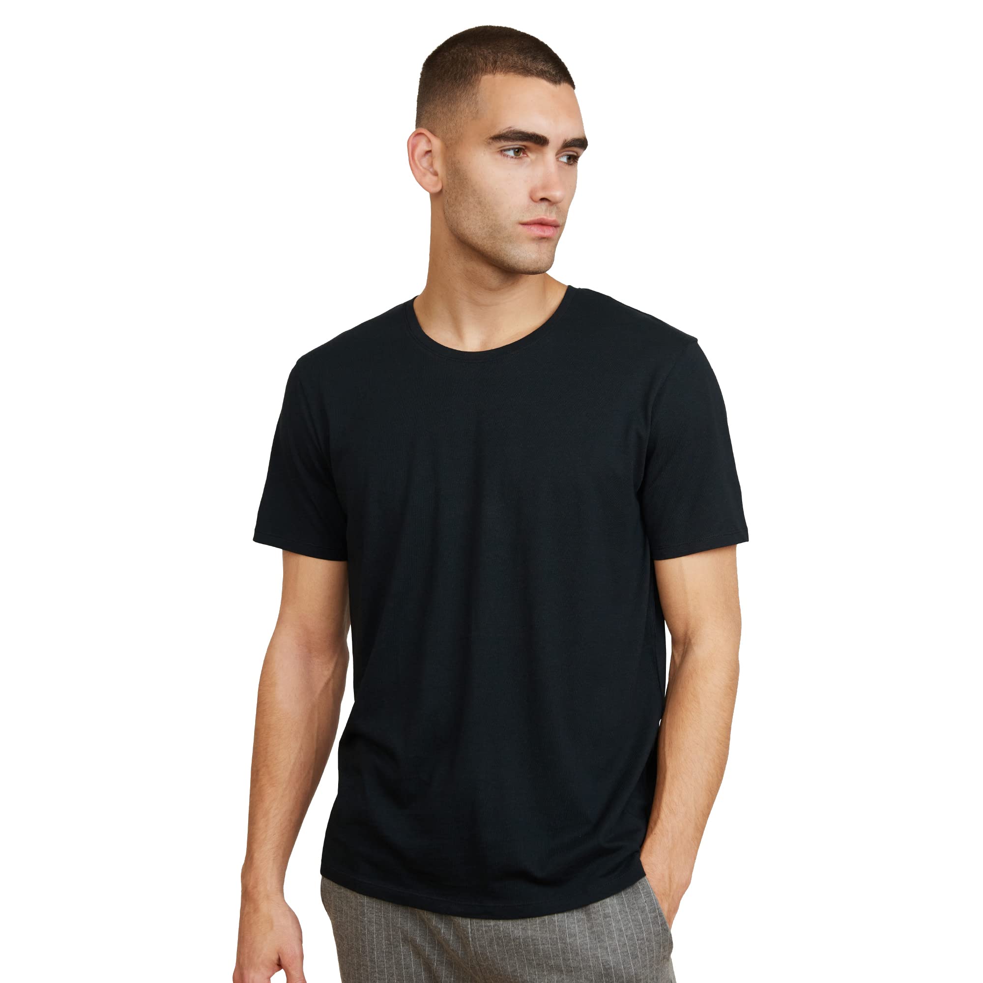 DANISH ENDURANCE Maglietta Uomo Maniche Corte, Morbida T-Shirt in Cotone Biologico Premium