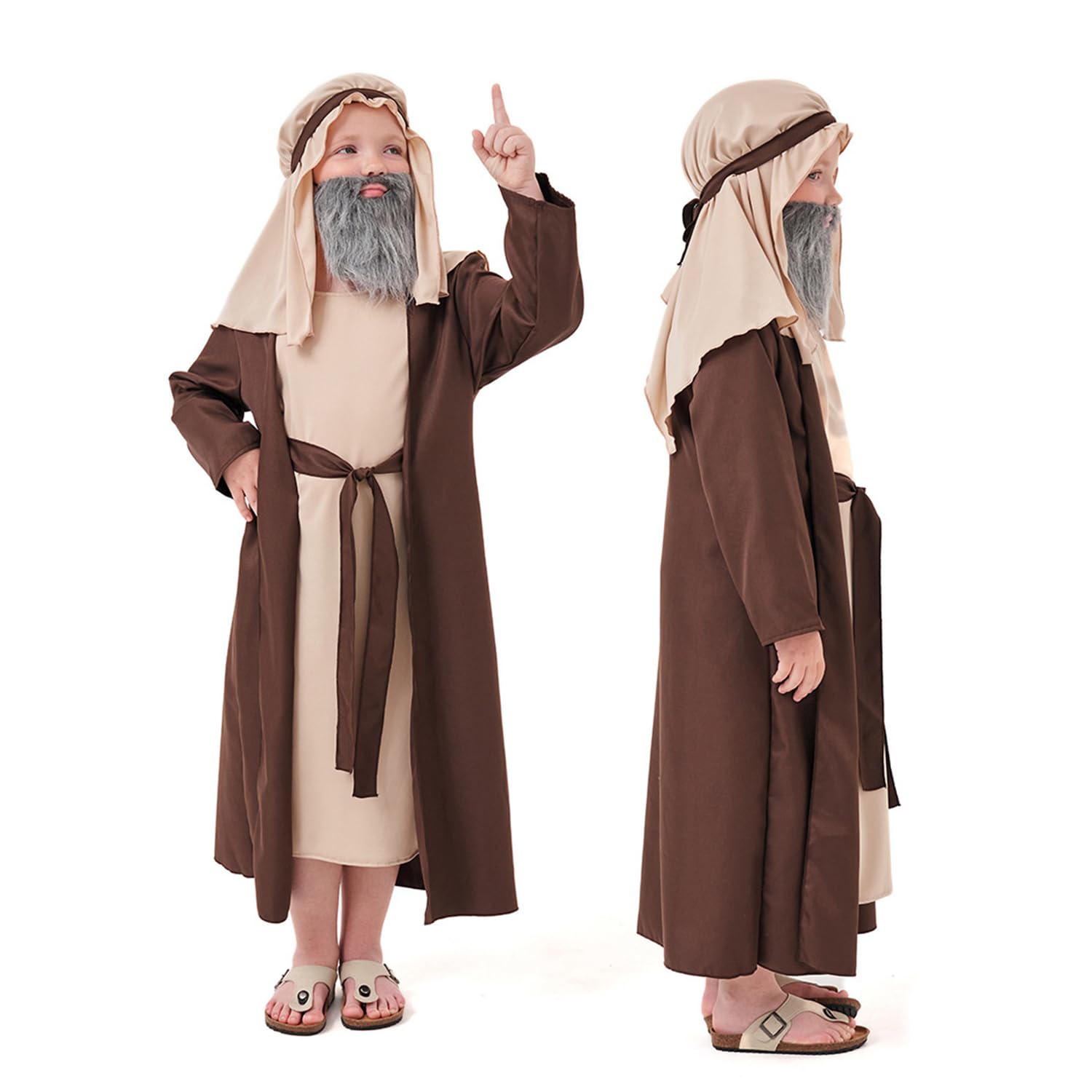 Joseph Costume for Kids - Shepherd, St Joseph, Nativity, Bible, Biblical Costume for Boys - Wicked Costumes