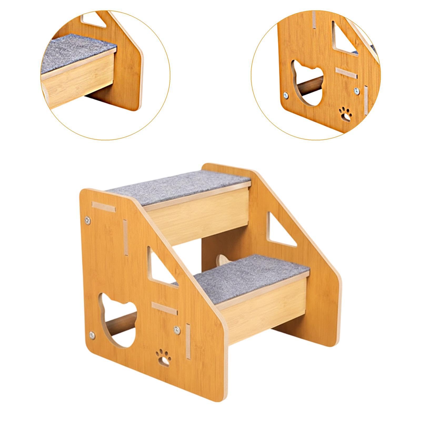 per Animali Cani Gatti per Cani Cuscino Antiscivolo Materiale Leggero per Animali Domestici Adatta per Salotto Camera Da Letto, 2 Livelli