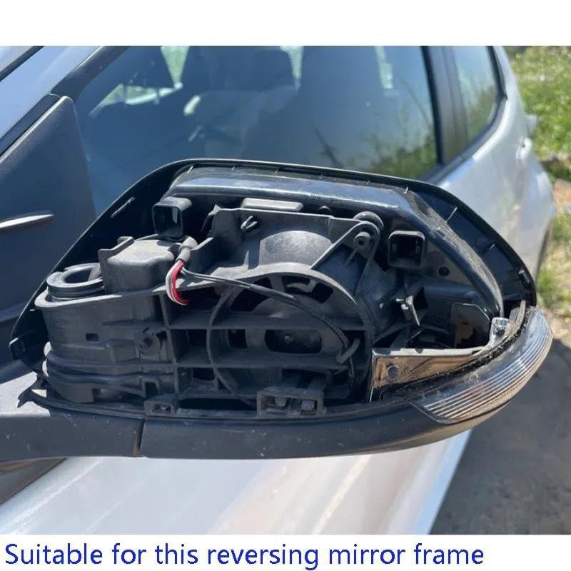 Coque de rétroviseur extérieur blanc gauche haute résistance Suzuki Swace