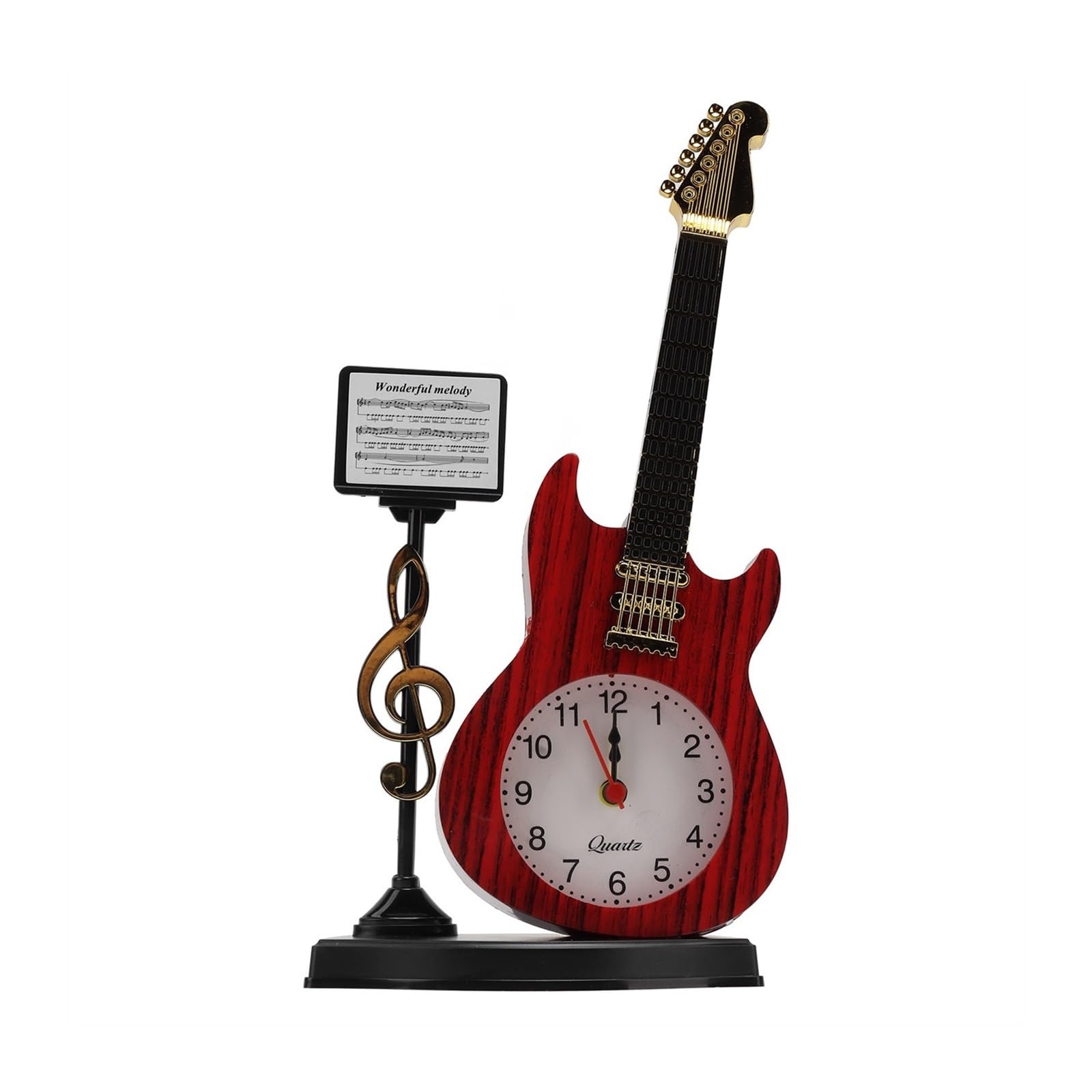 Bp7gVw5sP Loud Alarm Clocks Alarm Clock Living Room Desktop(Red)