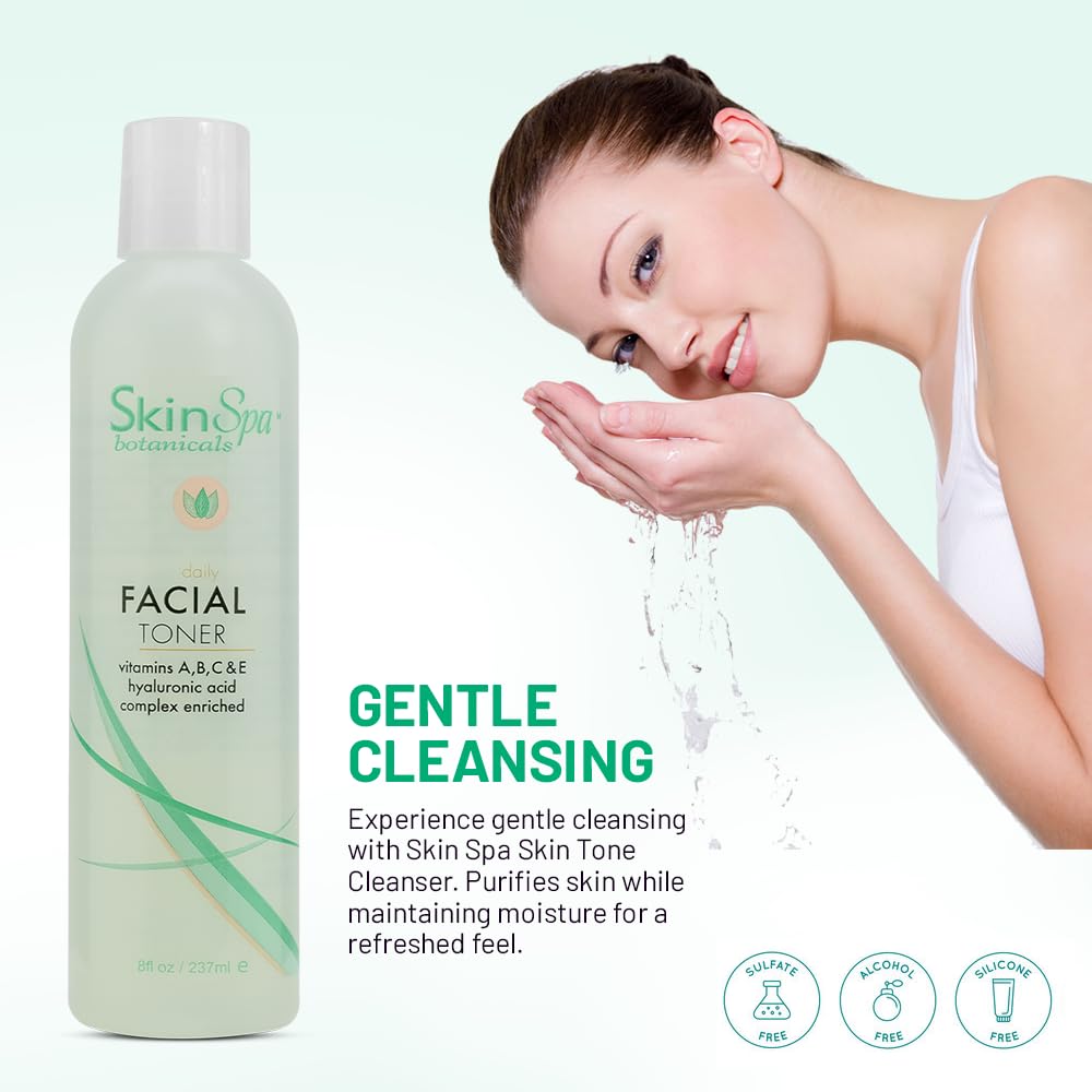 Amazon.com : Skin Spa - Face Toner for All Skin Types 8 Oz, Skin