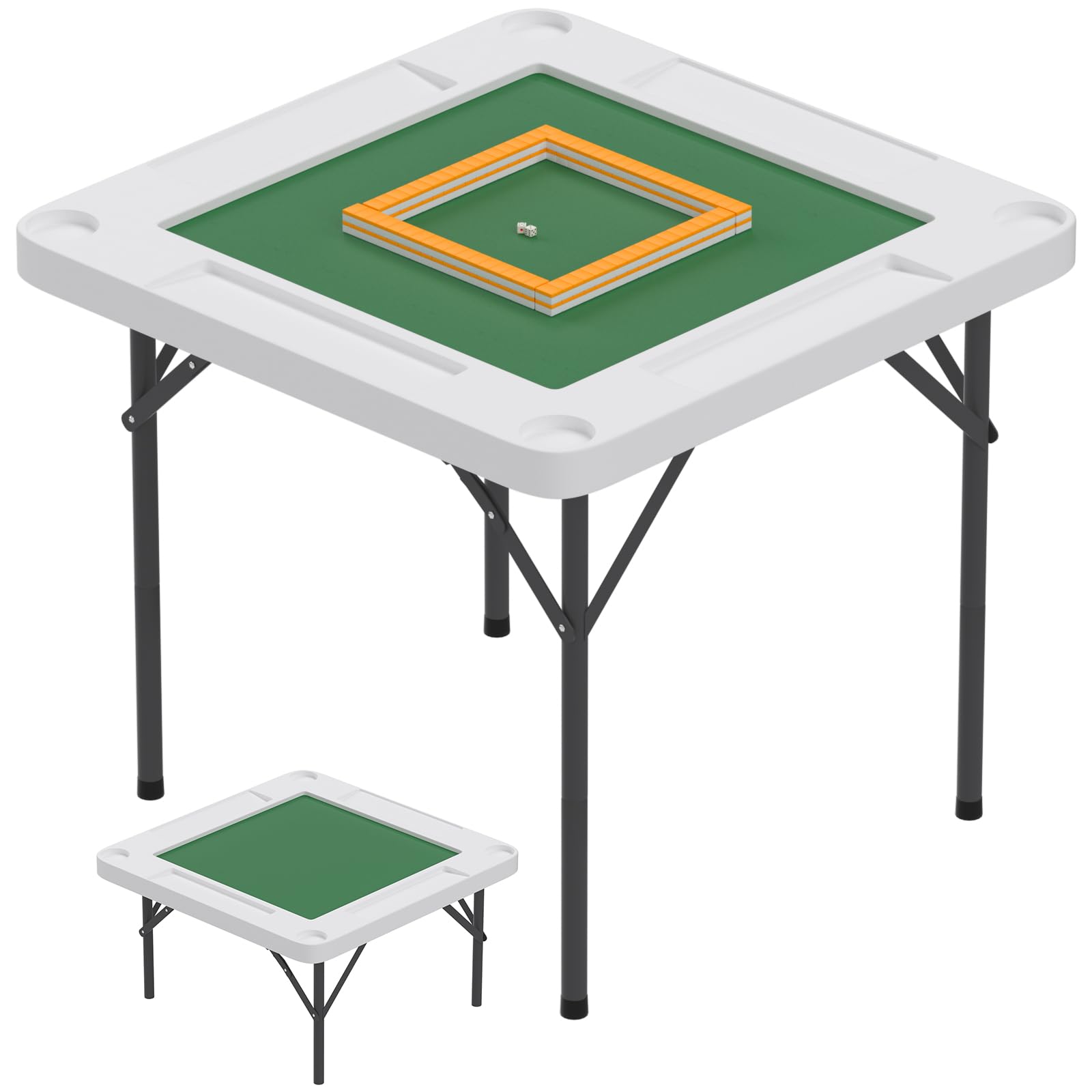 Amazon | 「SUNPIE新」麻雀牌セット 麻将套装 折りたたみ 小型