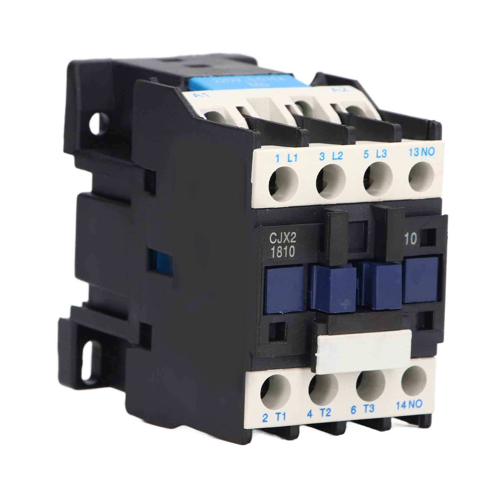 QRUYHBAJU Household AC Contactor Normally Open Strong Conductivity AC Contactor High Sensitivity 18A for Power Distribution Replacement Contactor(Ac380v)