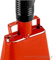 Vista 9 de Deke Home - Paquete de 2 cencerros de acero de 10 pulgadas con asa, fabricantes de ruido fuerte para fútbol, deportes, fiestas, competiciones