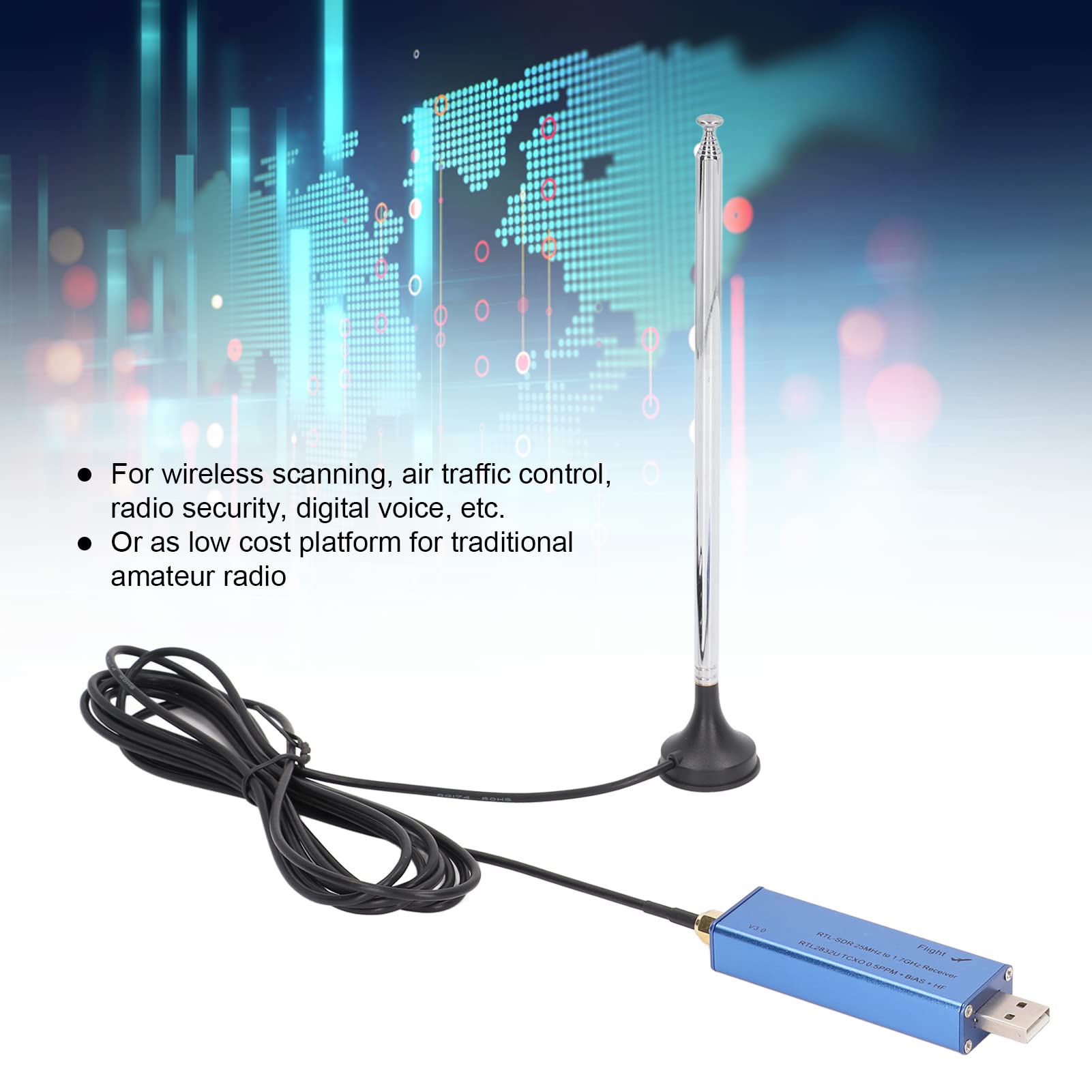 Marhynchus Kit Ricevitore SDR, Ricevitore Radio Definito Dal Software con