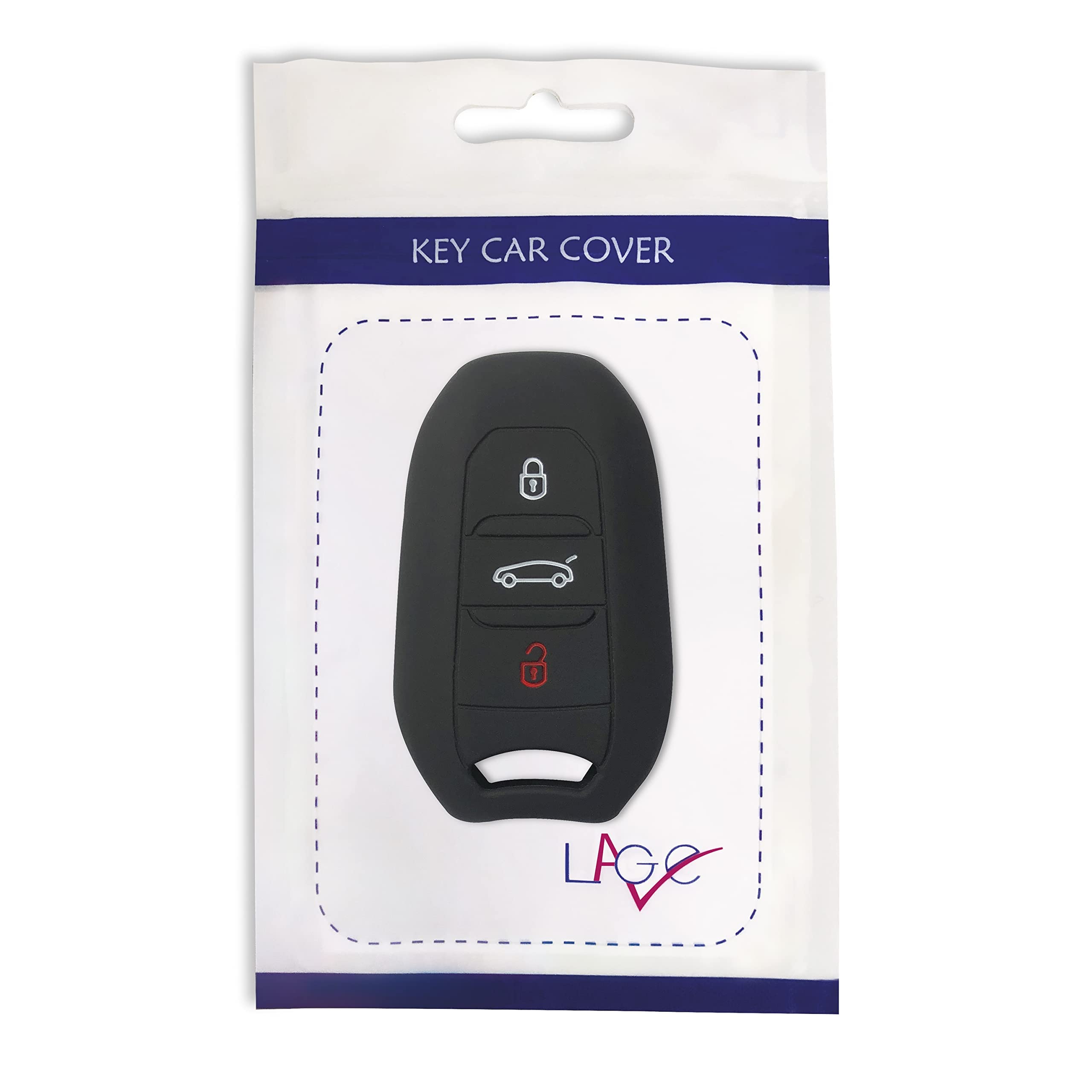 Lage Remote Control Key Shell for Citroen Peugeot C3 C4 DS6 301 408 508 2008 - Image 3