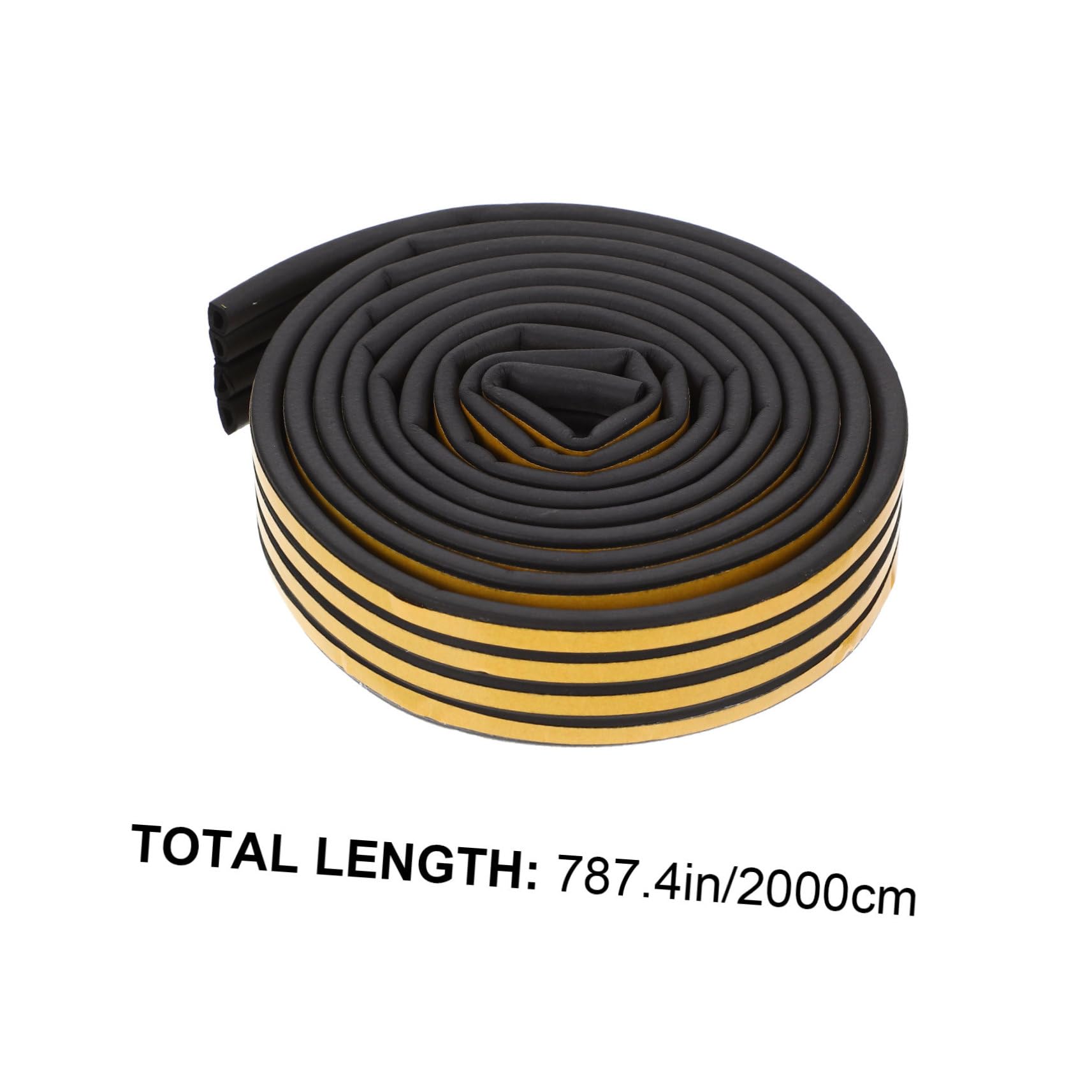 DECOMELODY Under Door Draft Stopper Seal Strip Self Adhesive Weather Stripping for Windows and Doors Noise and Windproof Type for Home Use