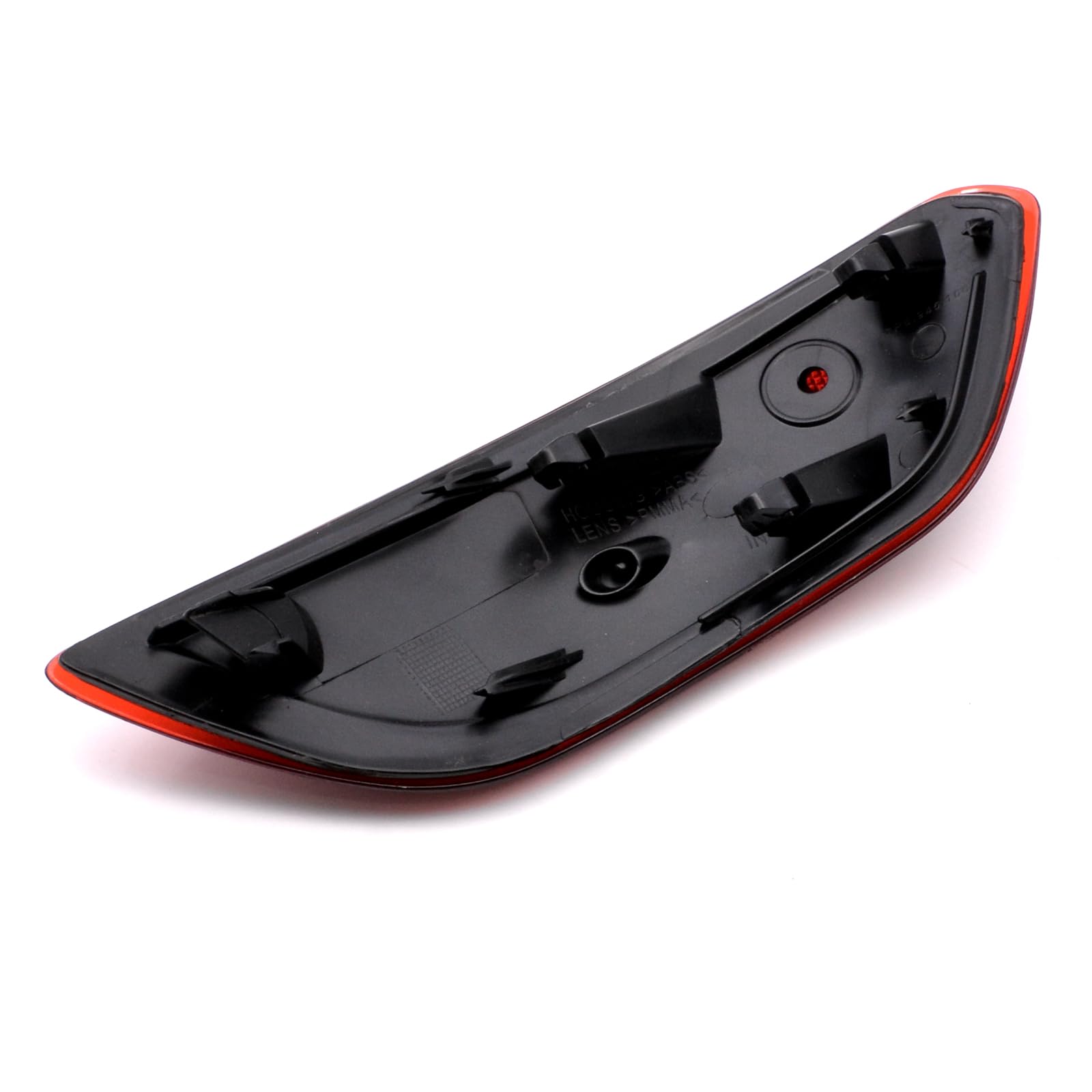 Lato posteriore sinistro Paraurti Rosso Lente Riflettore Luce Marcatore Copertura Trim Per Porsche Cayenne 95A 2011 2012 2013 2014 95863110500