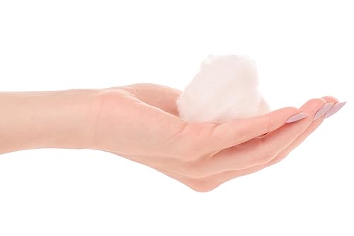 BAR5F Bobina de algodón, 40 pies de largo | 100% puro para salones, belleza profesional, cuidado personal | Empaquetado en bolsa resellable de