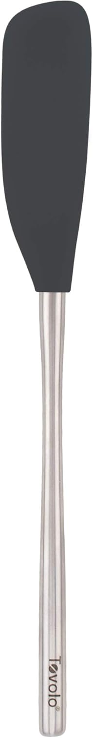 Tovolo Flex-Core Stainless Steel Handled Spatula, Removable Head, Heat Resistant, Charcoal Gray : Everything Else