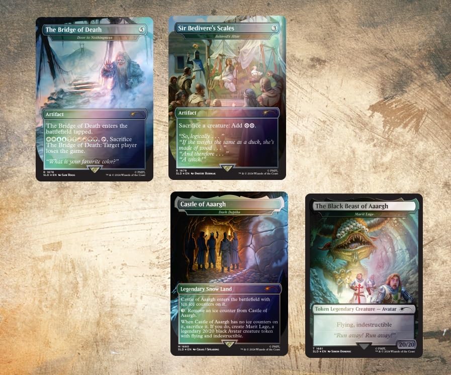 MTG Secret Lair: Secret LAIR X Monty Python y El Santo Grial: