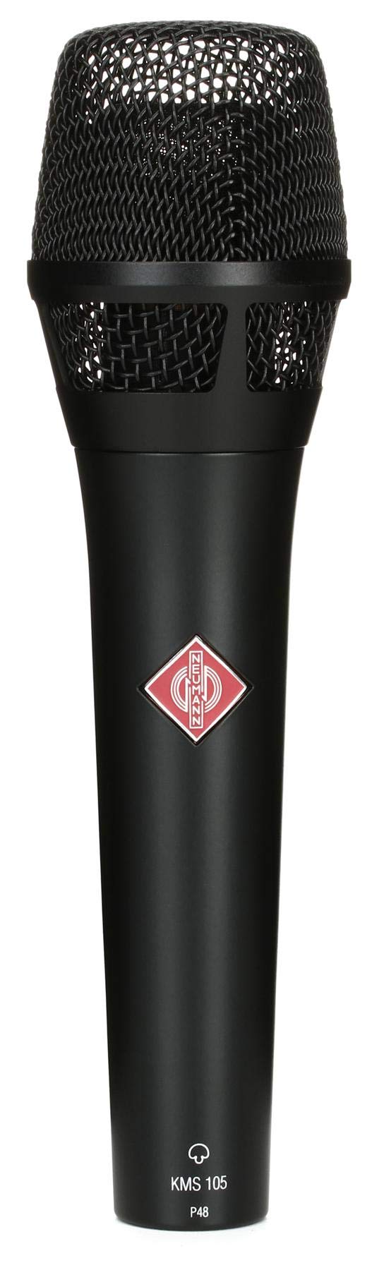 Neumann KMS 105 Supercardioid Condenser Vocal Microphone | Matte Black | Extended Frequency Response | 20 Hz–20 kHz | Ideal for Professional Singers, Recording & Broadcast Applications