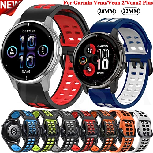 Bracelet silicone pour Garmin Forerunner 245 afin de remplacer l'usure - 2