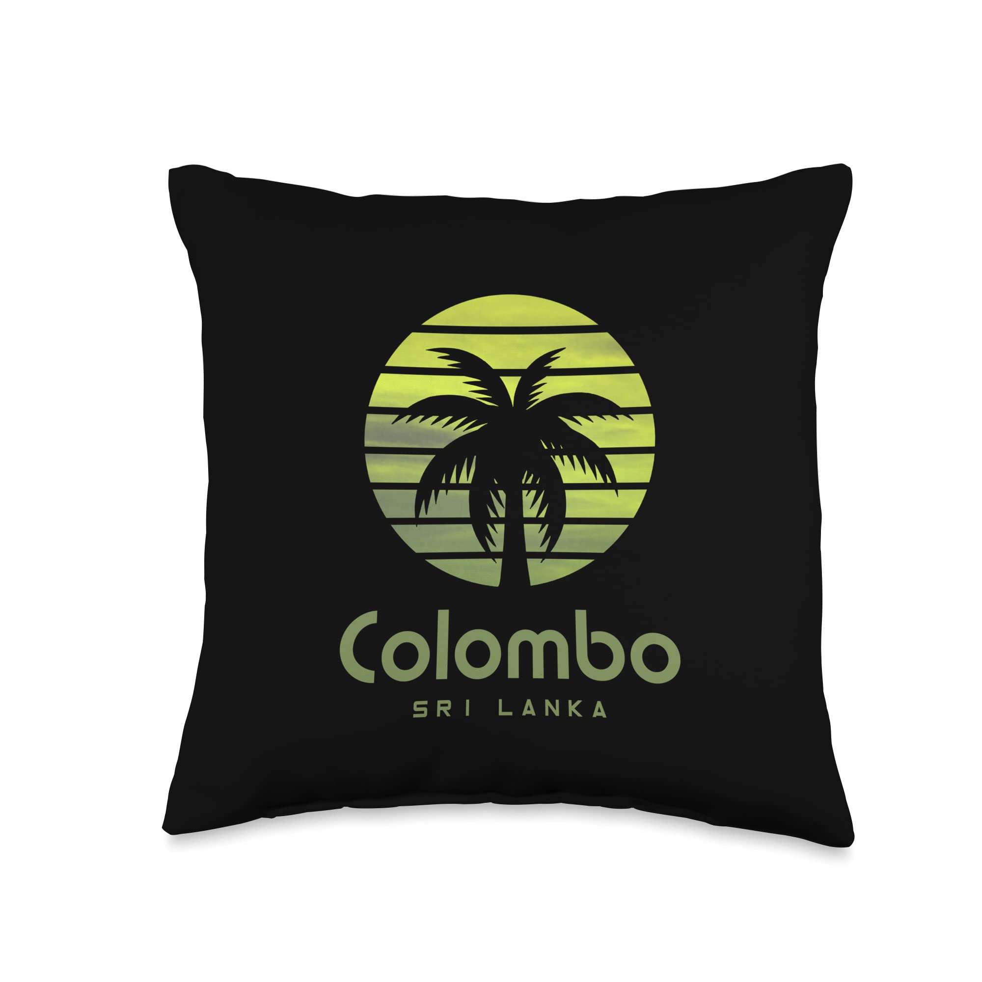 Colombo Sri Lanka Throw Pillow