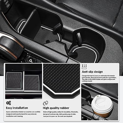 Insertos de portavasos Auovo para Toyota Crown 16 pcs miniatura 7