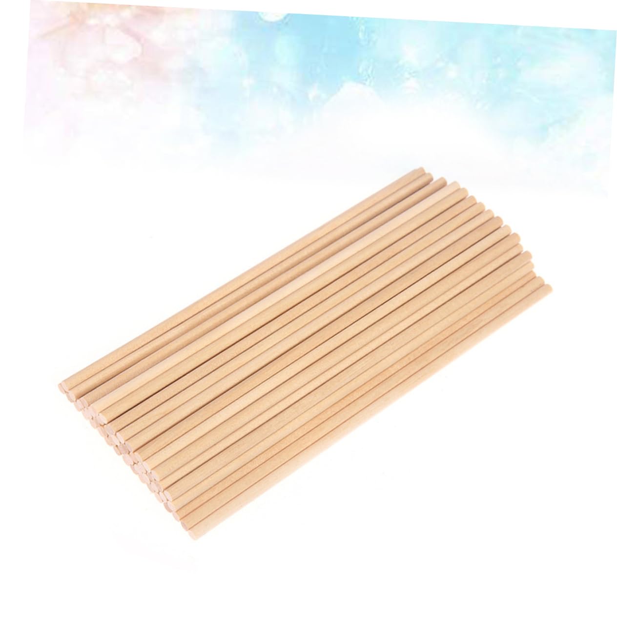 Angoily – 2000 Bâtonnets En Bois Non Finis – Marron Clair, 4,3 Cm, Pour Bricolage Et Loisirs Créatifs