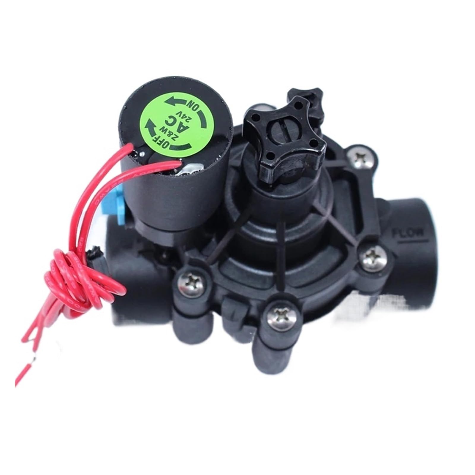 Elektromagnes do nawadniania wody 1-1/4" 1-1/2" z regulacją przepływu 220 VAC 24 VDC 24 VAC DC z blokadą (12 VDC - normalnie zamknięty, 1,25 cala)