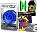 Produktbild Henrys LIZARD YoYo (Blau) Professionelle Entry-Level-YoYo +75 Yo-Yo Tricks DVD in Englisch + Lehr-Broschüre von Tricks + Stoff Reisetasche! Große Pro YoYo für Kinder und Erwachsene! AXYS-Systemachse Slider mit High-Speed-Lager.