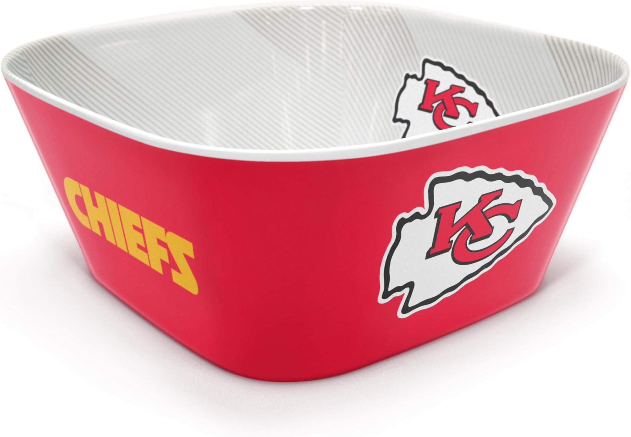 YouTheFan NFL Kansas City Chiefs Large Party Bowl (Pack of 6)