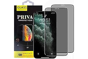 2 Pack Privacy Screen Protector compatible with iPhone 7 Plus / 8 Plus