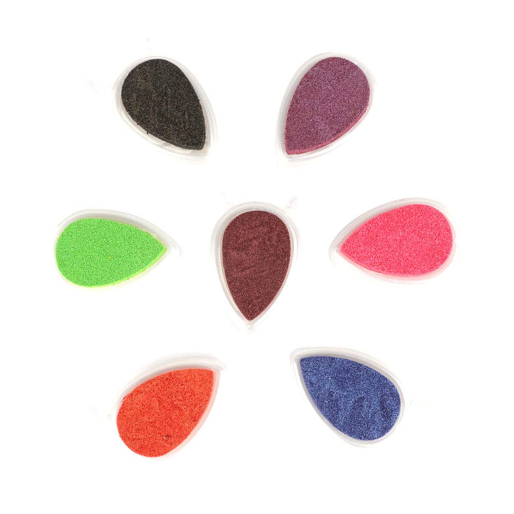 Sellos de Almohadilla de Tinta para Manualidades, Color de Bricolaje, Sellos de Almohadilla de Tinta para Manualidades en Color, Estampado de Papel, Paquete de 32 Estampado de