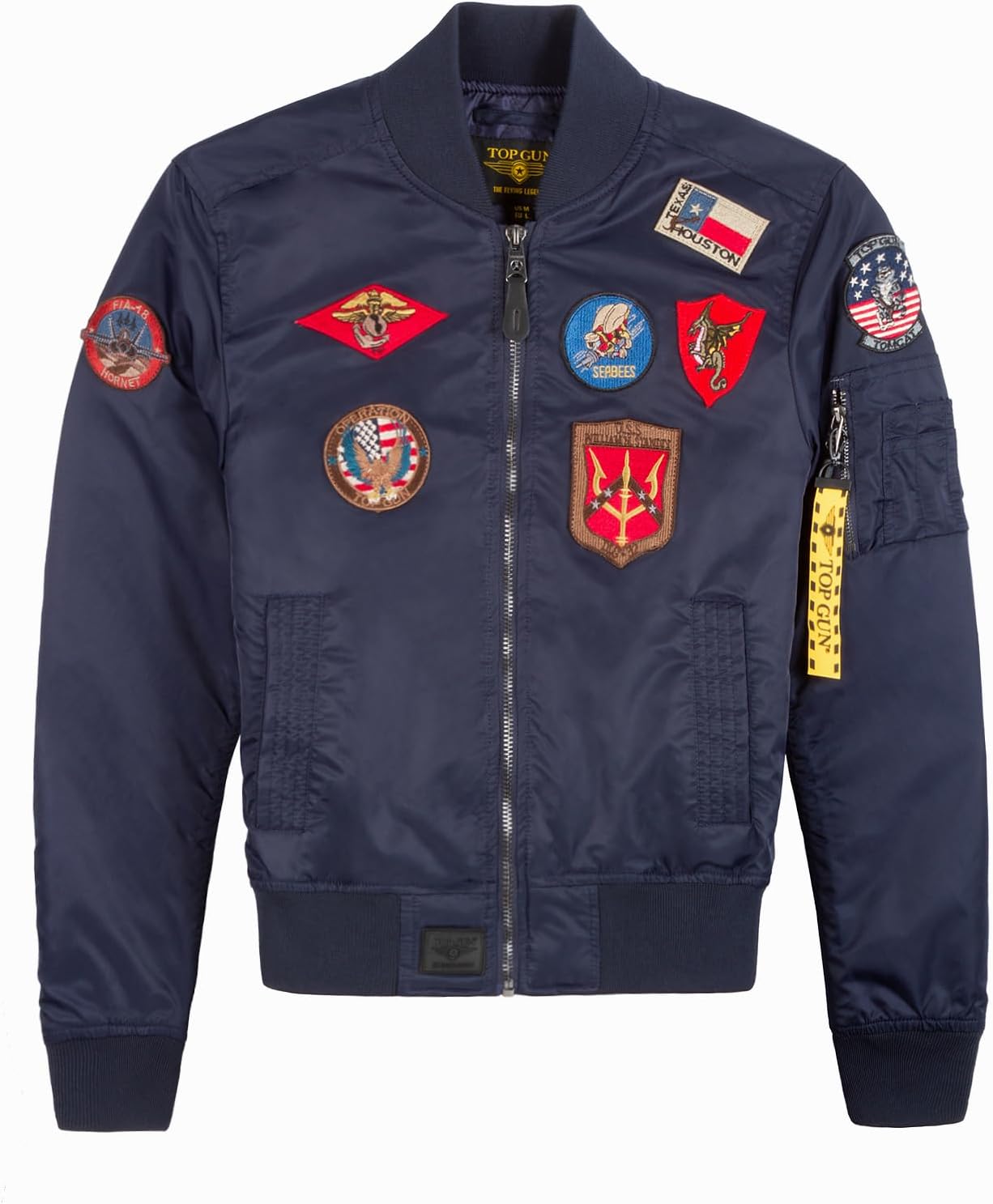 TOP GUN Official Miss MA-1 Bomber Jacket with Patches
