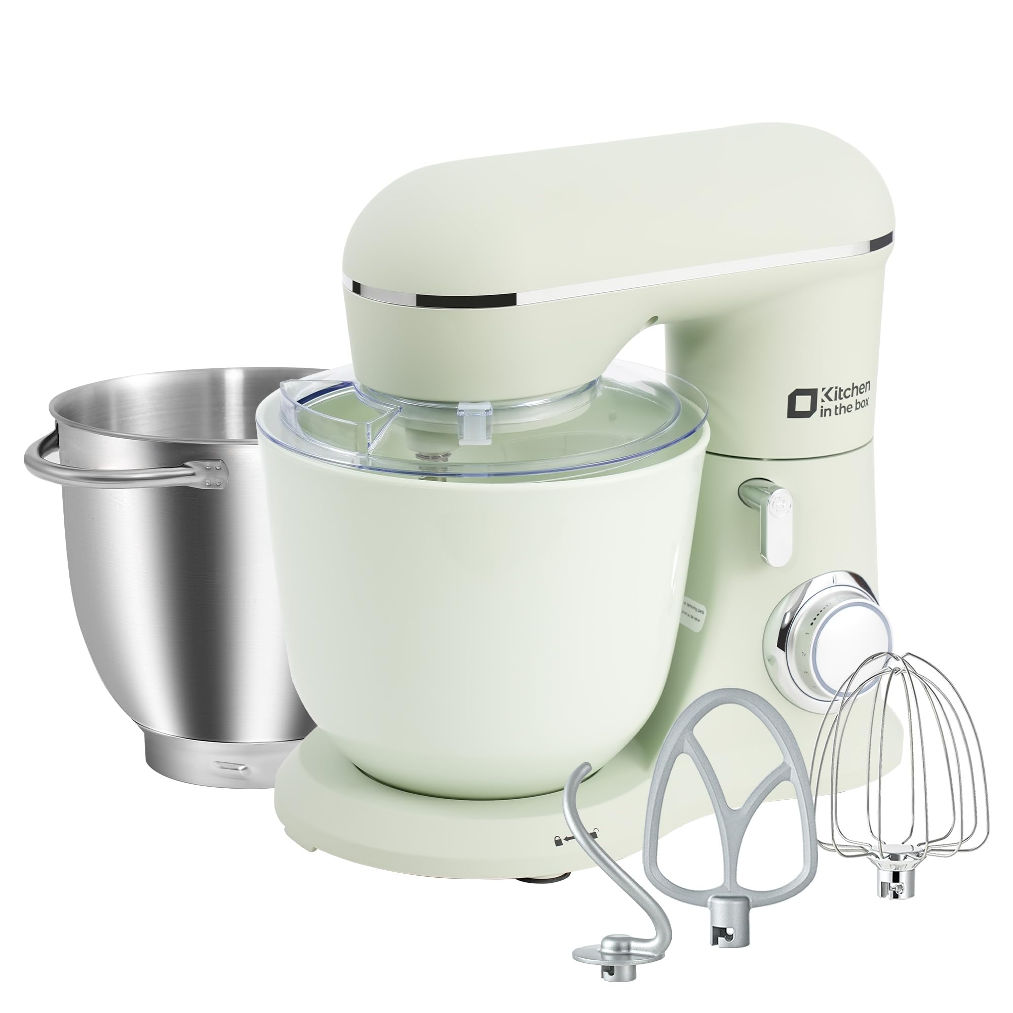 Kitchen in the box スタンドミキサー 4.5L+5Lダブルボウ…