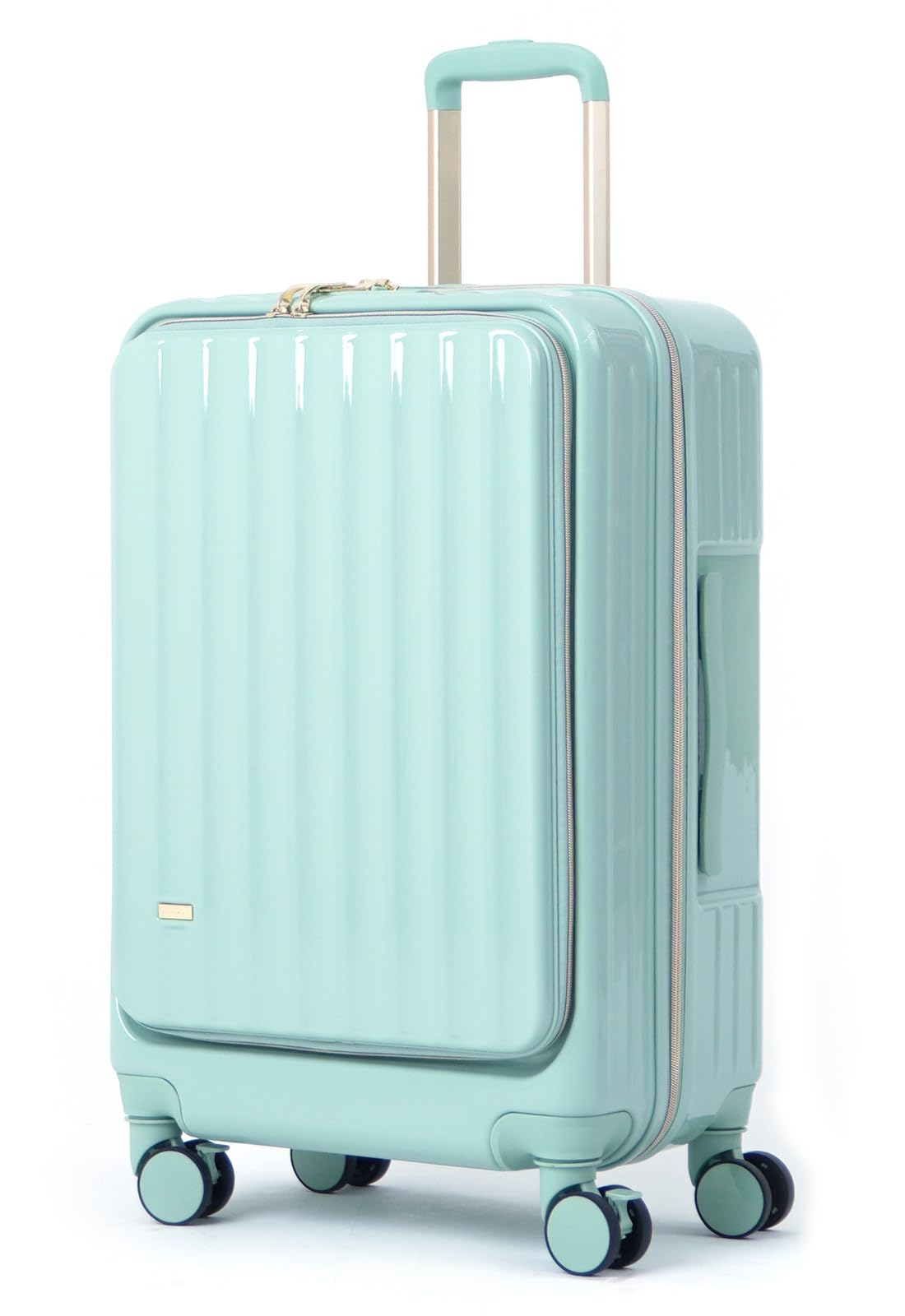 Amazon.co.jp: スーツケース Mサイズ フロントオープン 68L 超軽量 TSA