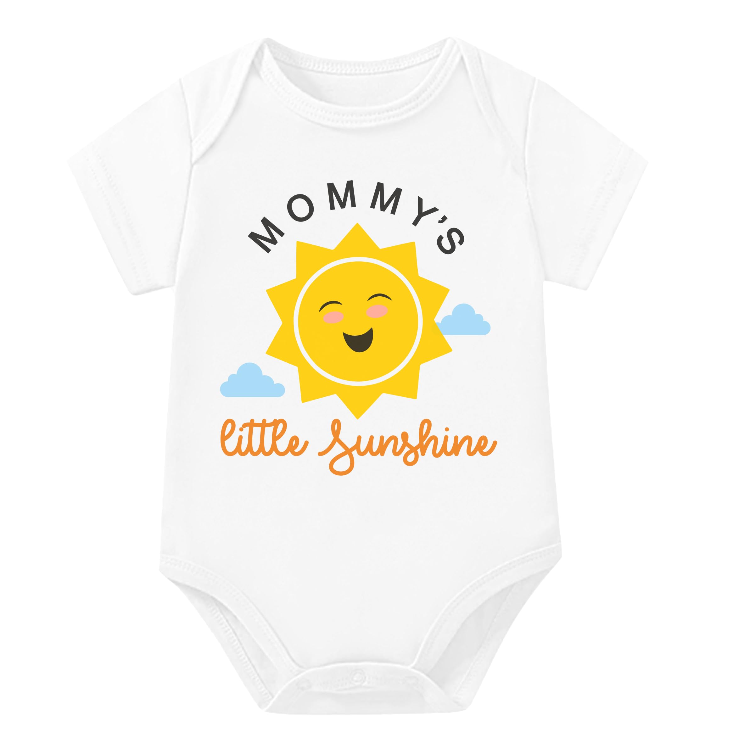 Lillypupp Cotton Body Suit For New Born Baby Boy Girl Made To Express Love For Mothers/Mommy. Half Sleeves Romper Bodysuit Clothes For Infant Toddler Boys Girls.