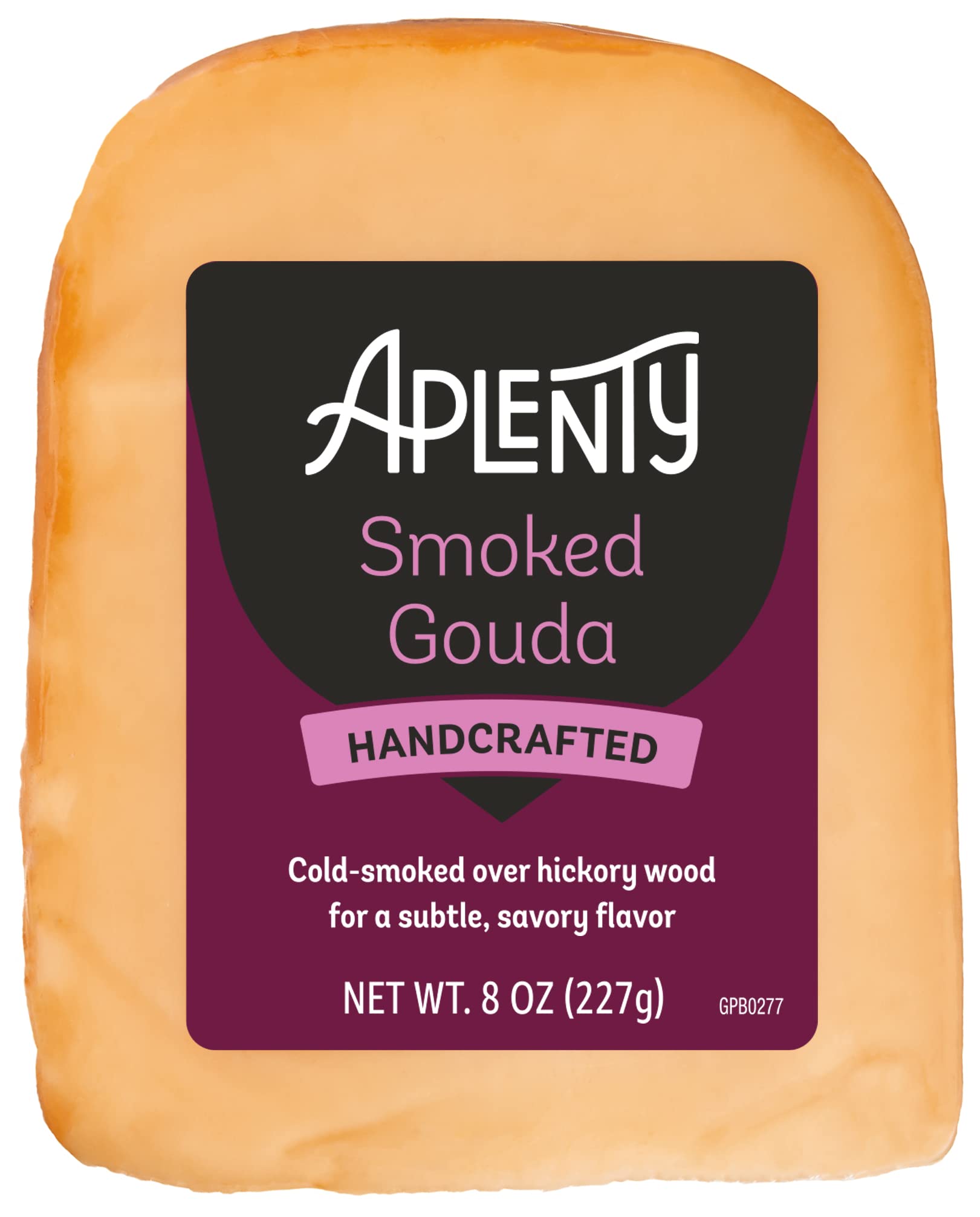 Amazon Brand, Aplenty Smoked Gouda, 8 Oz