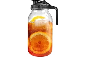 Half Gallon Mason Jar Pitcher: Your Versatile Beverage Companion