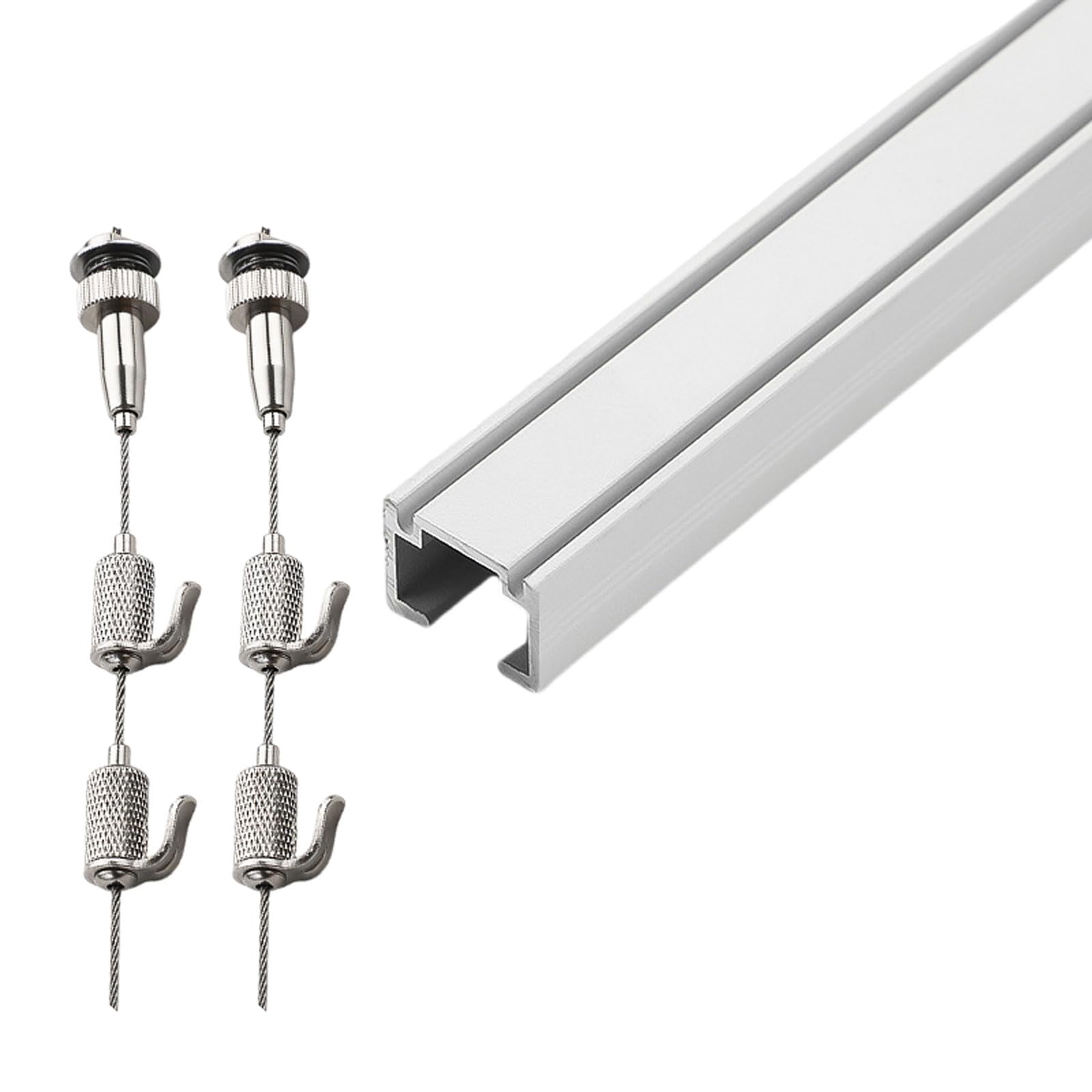Système de rail de suspension artistique pour salon et peintures à l'huile
