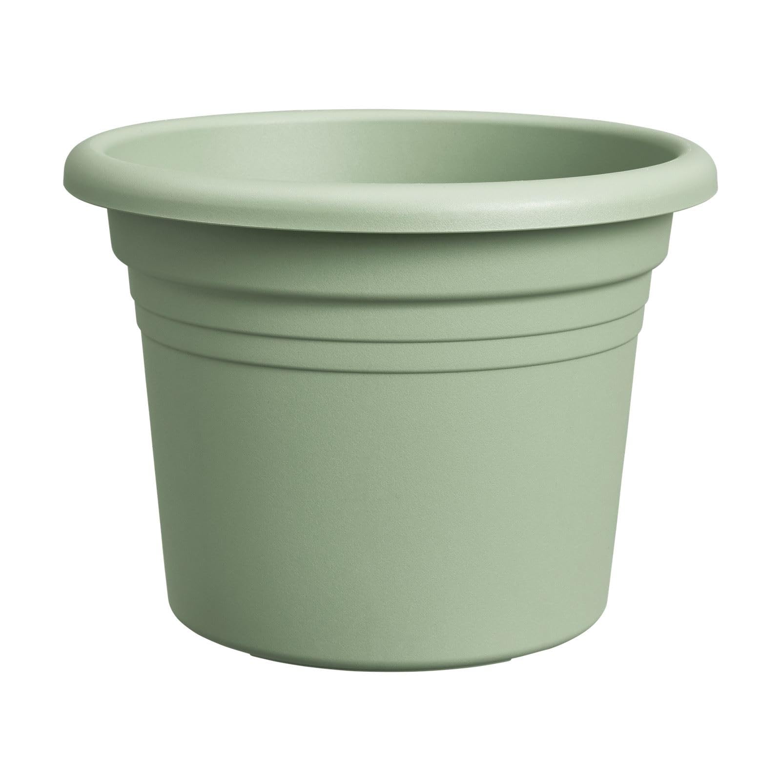 Elho Florus Mediterran Cylinder 30 mintgreen L 30.0 B 29.5 H 21.8 LT. 9