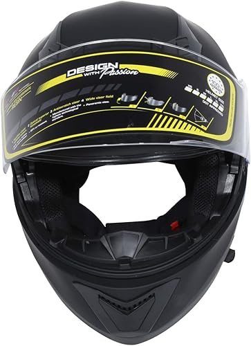 Miniatura 2 de SLMOTO Casco deportivo dual para motocicleta todoterreno, visera completa, para motocross, ATV, motocross, casco ligero, para bicicleta de calle,