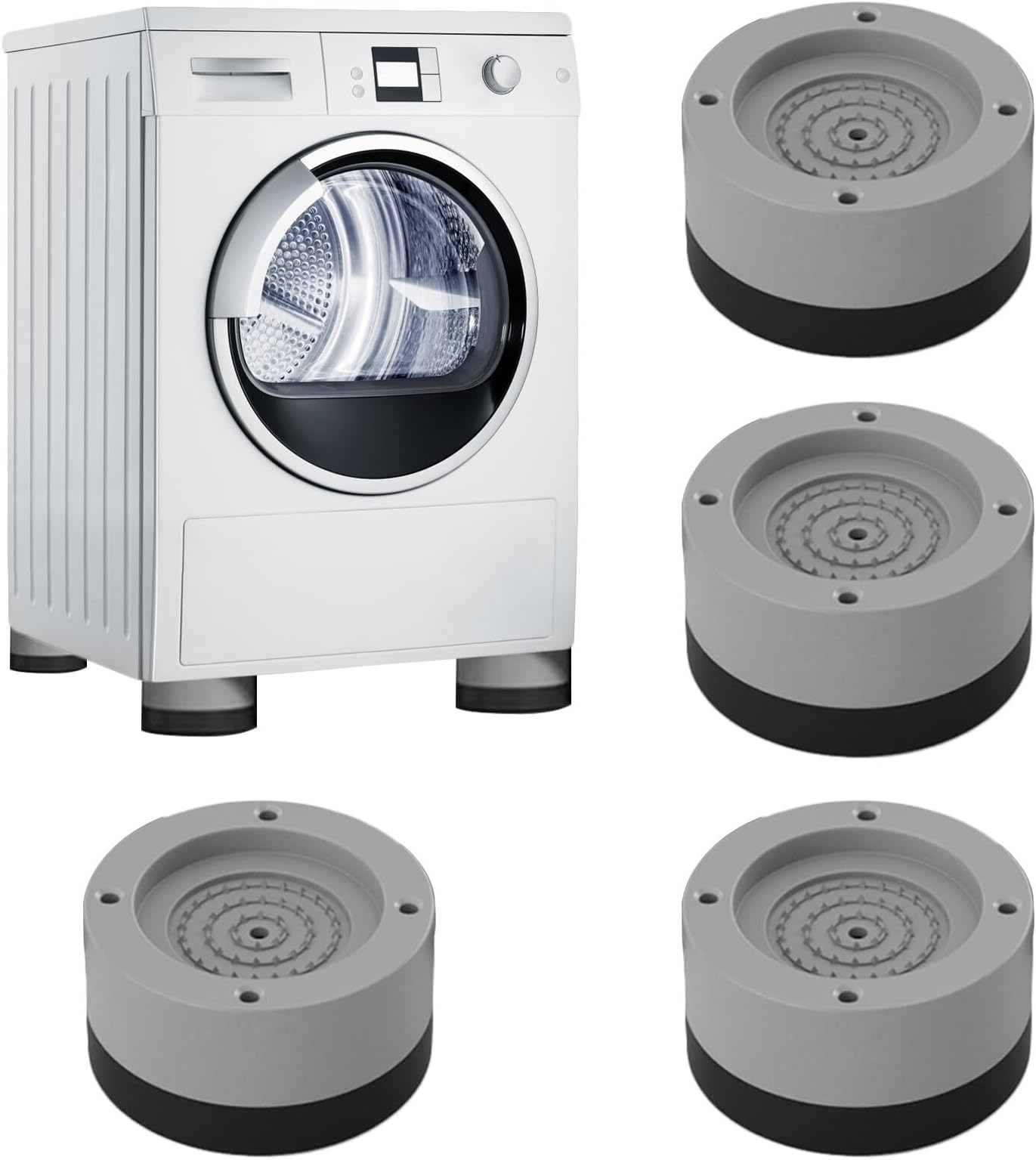 Kytpyi Anti Vibration Pads for Washing Machine, Washing Machine Anti