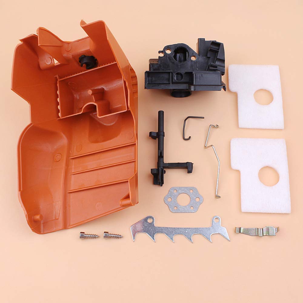 Kit de Varilla Eje Punta Parachoques Filtro Aire Compatible con MS180, MS170, 018, 017, MS 180, repuestos for Motosierra Gasolina
