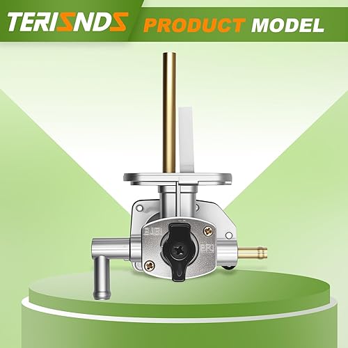 Miniatura 2 de Válvula de combustible para Suzuki Ozark 250 LTF250 2002-2006, Quadrunner 250 Válvula de depósito de gasolina con tornillo de palanca 44300-05G01