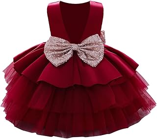 burgundy newborn dress