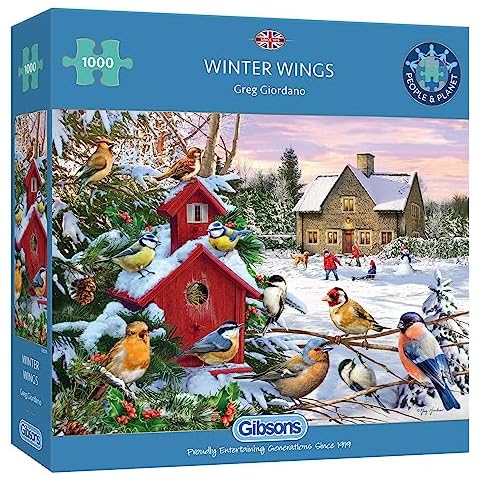 Winter Wings 1000 Piece Jigsaw Puzzle Cover