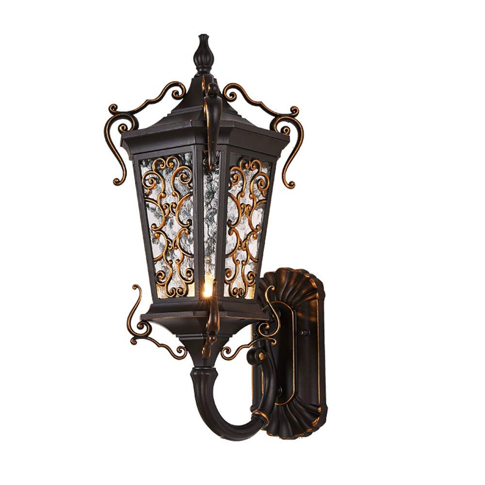 Lumière murale aluminium style européen offrant un design noble et durable pour façade