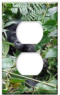 Switch Plate Outlet Cover - Gorilla Baby Mountain Gorilla Monkey Ape Hand
