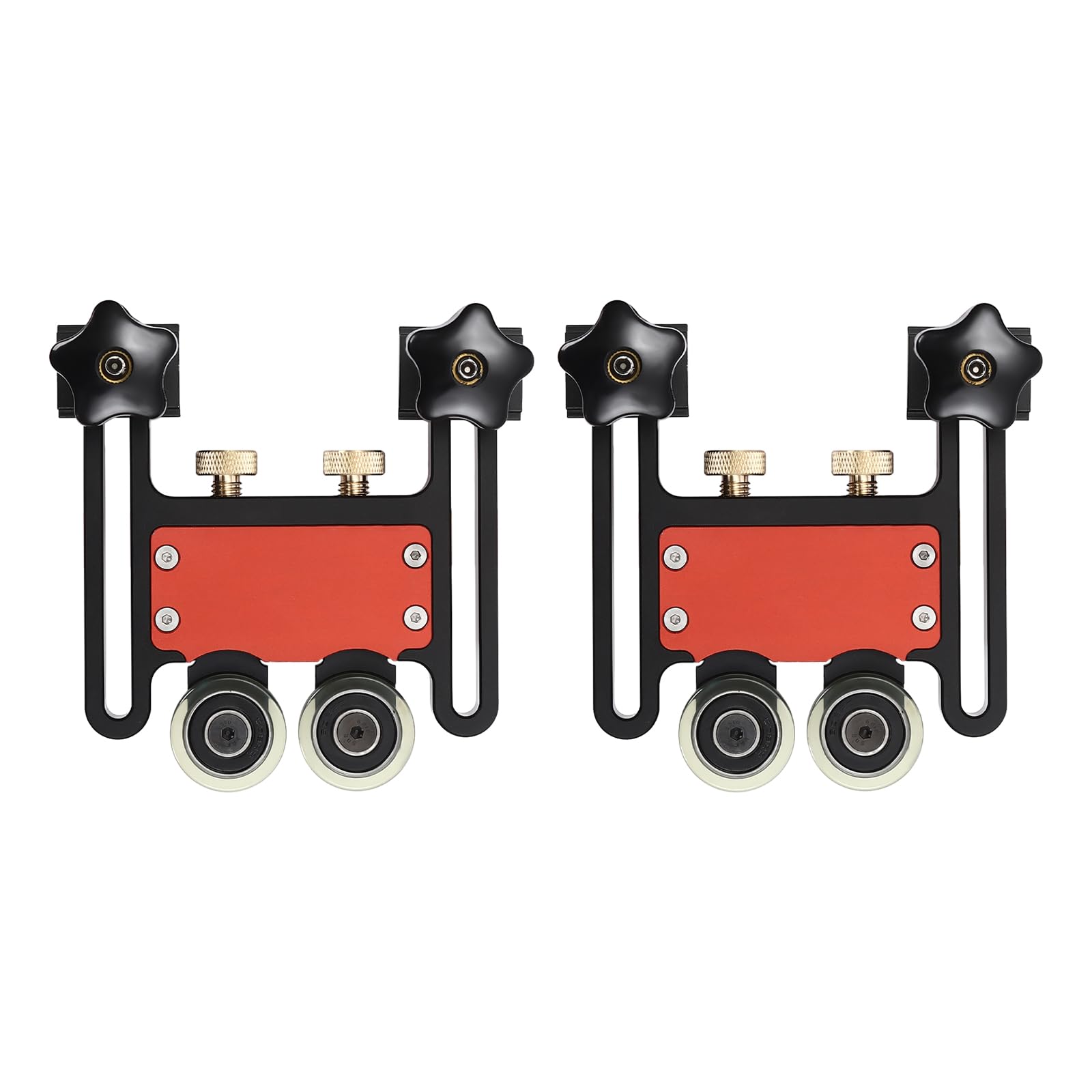 Press Feeder Guider - Rullo per sega circolare da tavolo, con 2 pressa per seghe da tavolo, fresa, lavorazione del legno, sega