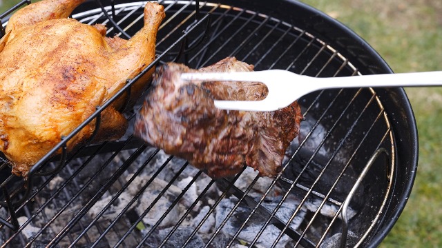 Set de 3 piezas para parrilla BBQ Dragon acero inoxidable miniatura 7