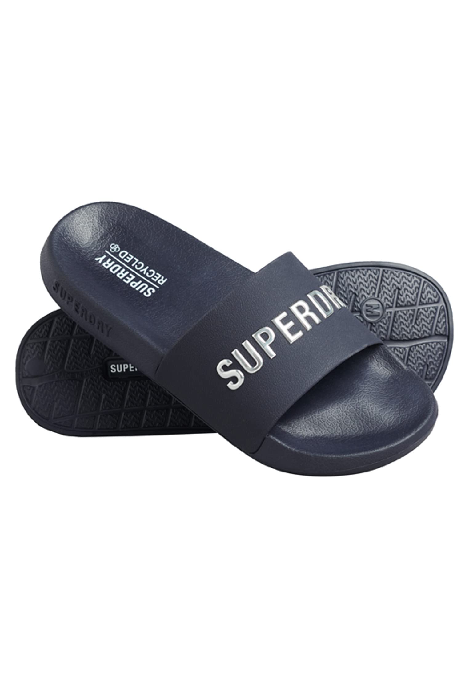 Superdry Kobiety Kod Logo Wegan Pool SlideKlapki
