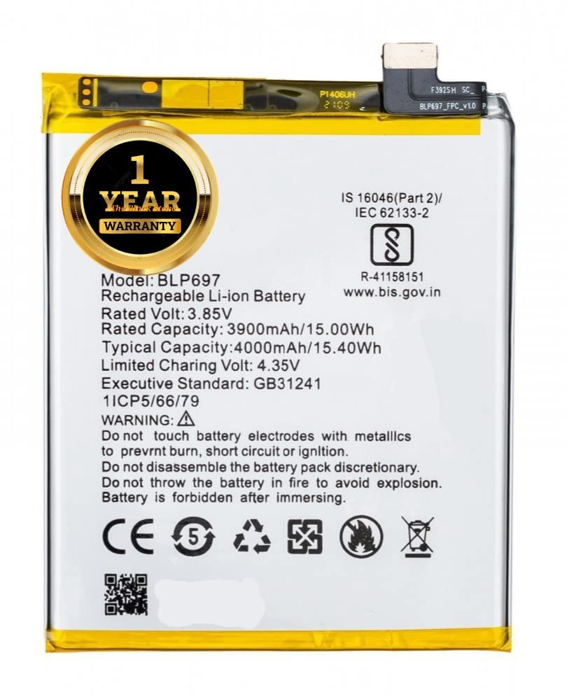 Batterie Premium Pour Oppo F11 Pro (BLP697) 4000mAh - Neuf - Fabriqué En France