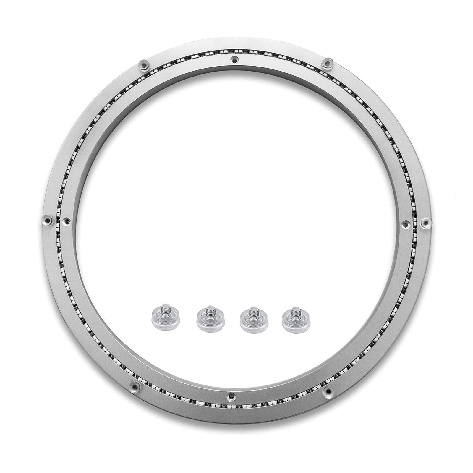Table turntable bearings, Aluminium Alloy Heavy Duty Swivel Turntable for Kitchen Dining Round Table, 8-32 inches(14 inches (350mm))