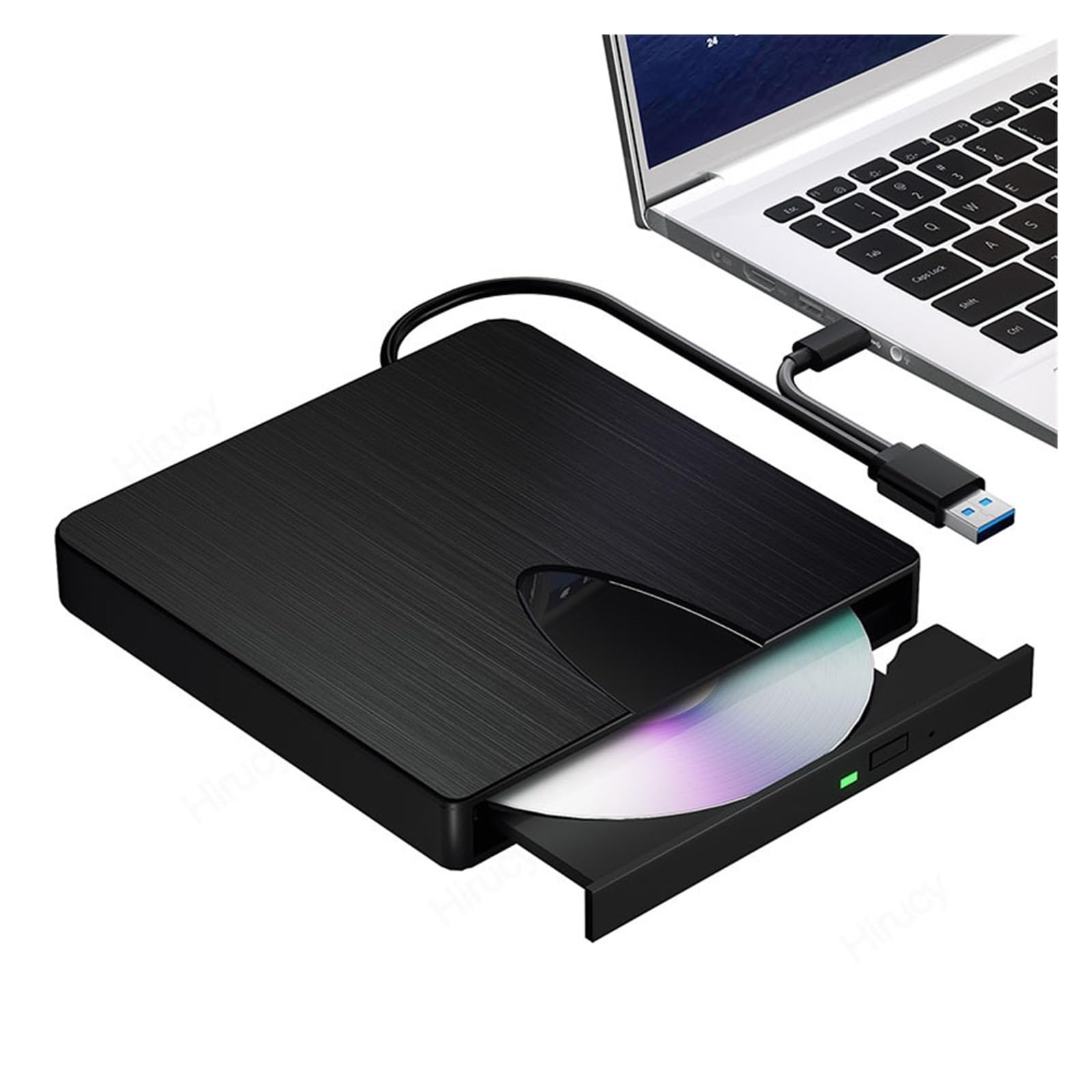 Dcdcd Nero External Drive - Usb3.0 & Type-C Optical Drive Cd Dvd Player Reader Burner