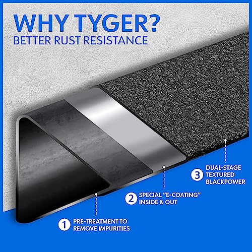Tyger Auto TG-LX3D82478 Landerx Running Board Compatible With 2009-2018 Dodge Ram 1500; 2019-2024 Classic | Quad Cab | Tg-Lx3D82478 | Drop Step Side Step Rail Nerf Bars thumb #4
