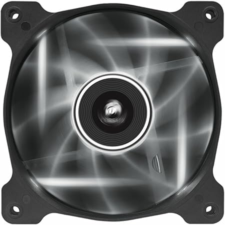 Corsair Air Series AF120-LED 120mm Quiet Edition High Airflow LED Fan - White (Single Pack)